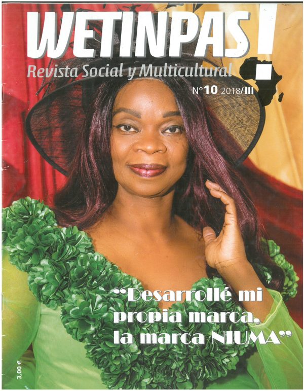 Portada de la revista Wetinpas! Nº 10 con la foto de Niuma