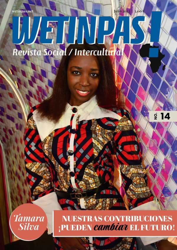 Portada de la revista Wetinpas! Nº 14 con la foto de Tamara Silva