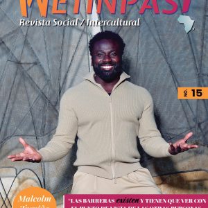 Portada de la revista Wetinpas! Nº 15 con la foto de Malcolm Treviño-Sitté