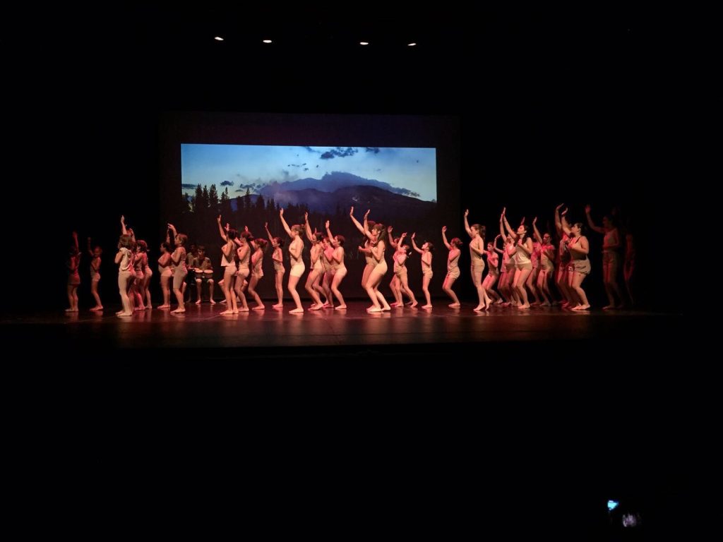 Representación artística en escenario