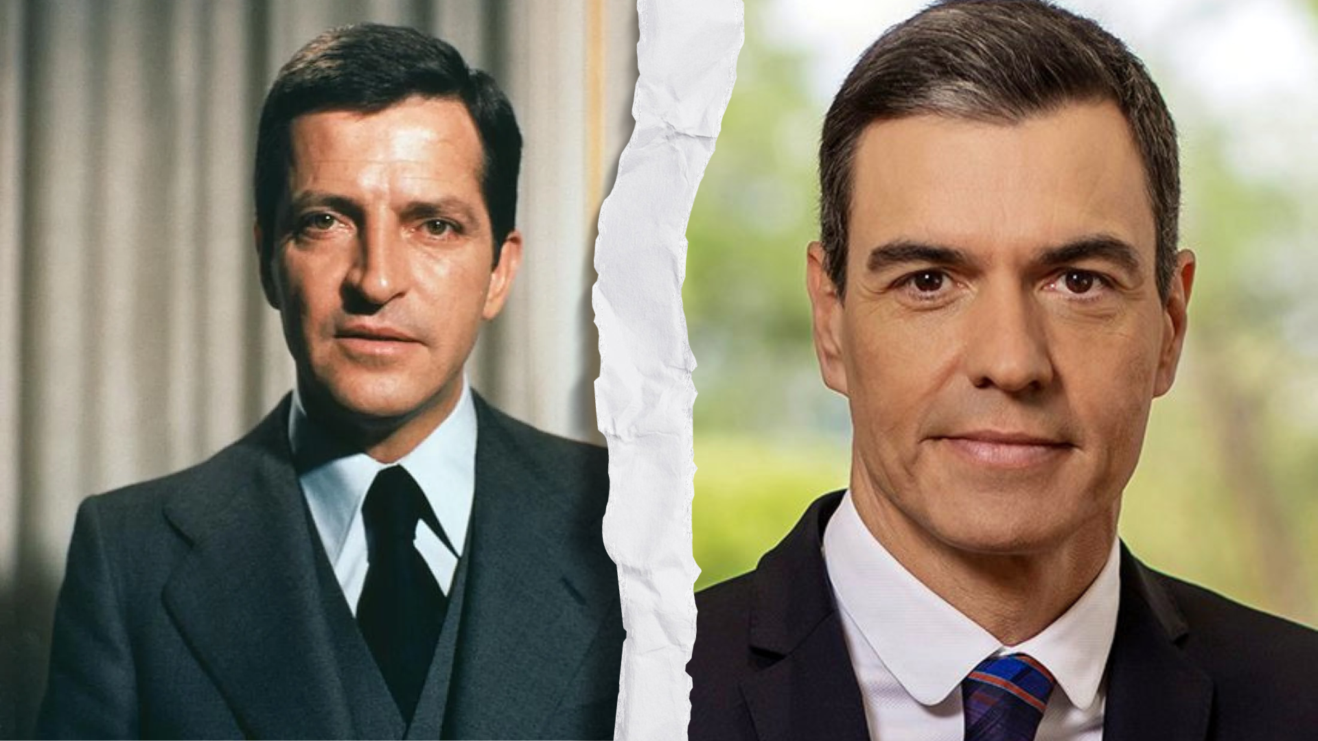 Adolfo Suárez y Pedro Sánchez