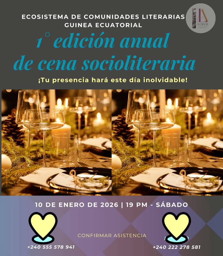 Cartel cena socioliteraria