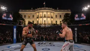 Un combate de boxeo en la Casa Blanca: un mensaje que nos hace retroceder.