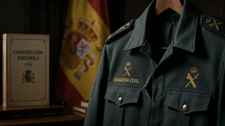 Uniforme guardia civil constituci&oacute;n honor