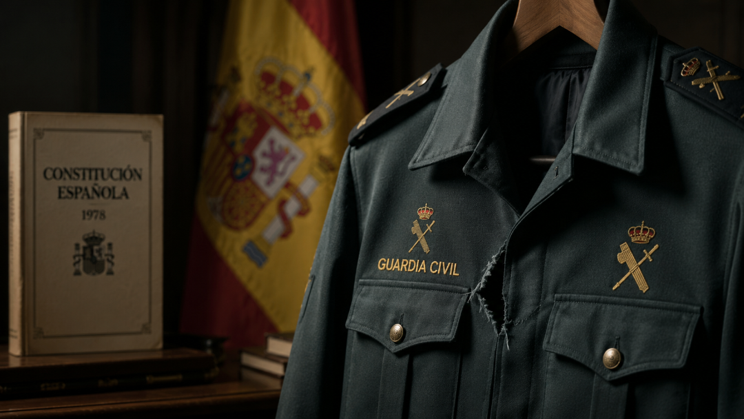 Uniforme guardia civil constitución honor